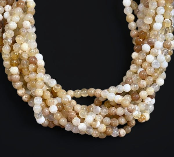 Yellow Opal Round 8mm 10mm