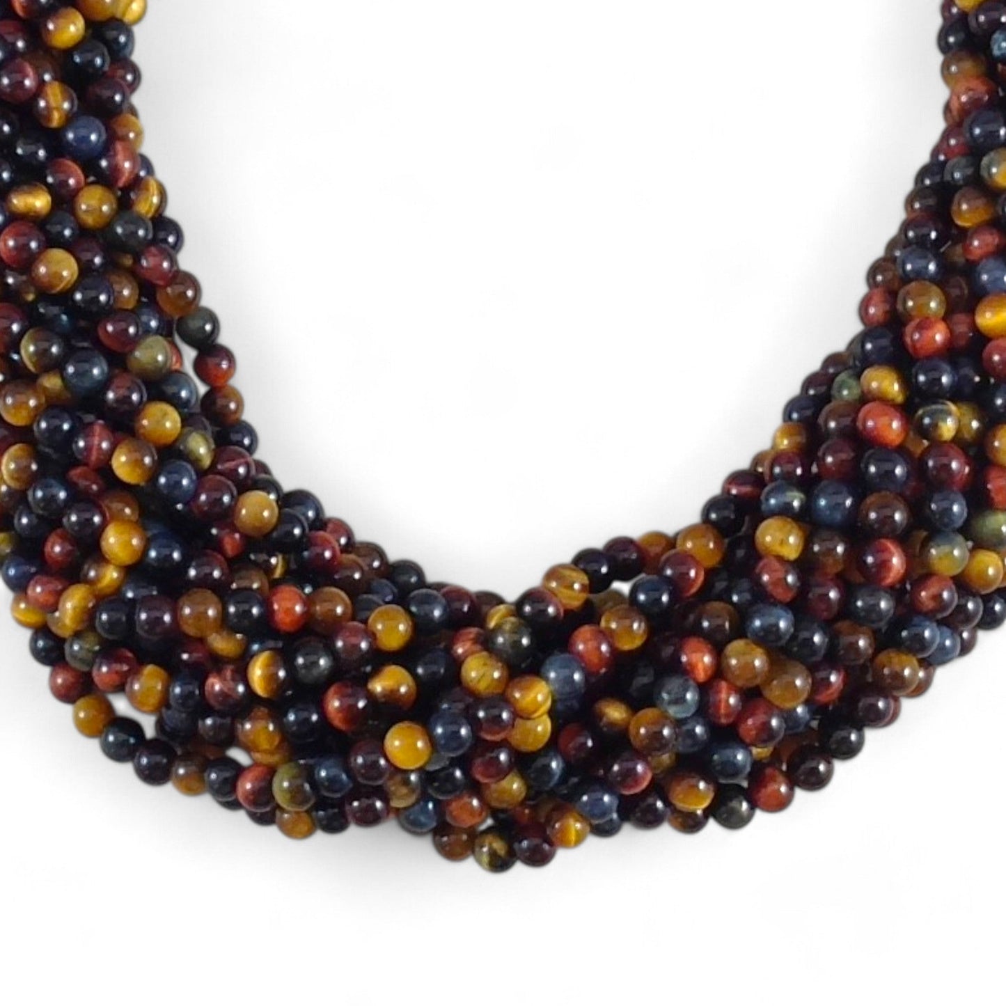 3-Color Tiger Eye Round